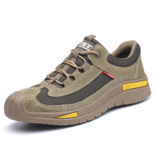 Man Safety Shoes Puncture-Proof Work Sneakers Lightweight Work Shoes Men Steel Toe Shoes Safety Boots Indestructible Shoes