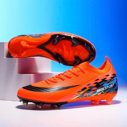 New Men Football Boots Unisex Non-Slip Outdoor Match Adult Comfortable Cleats Ultralight Soccer Shoes Sport Grass High-quality