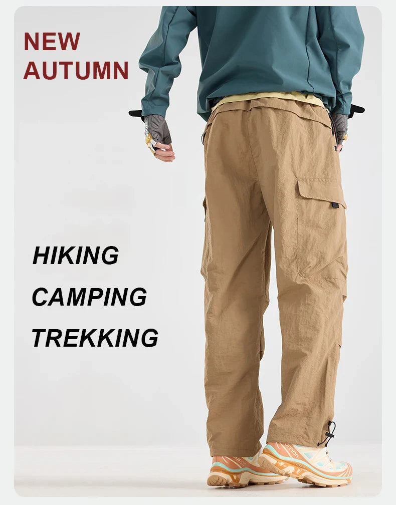 2026 New Men's Water-repellent Hiking Pants Scratch Resistance Fashion Cargo Pants Breathable Trousers Fishing Camping Pants