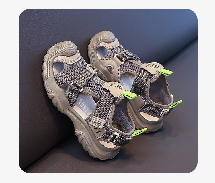 Luxury Kids Shoes Girls Sandals Breathable Non-slip Water Beach Outdoor Shoes Sneaker Children Sports Sandals for Boy