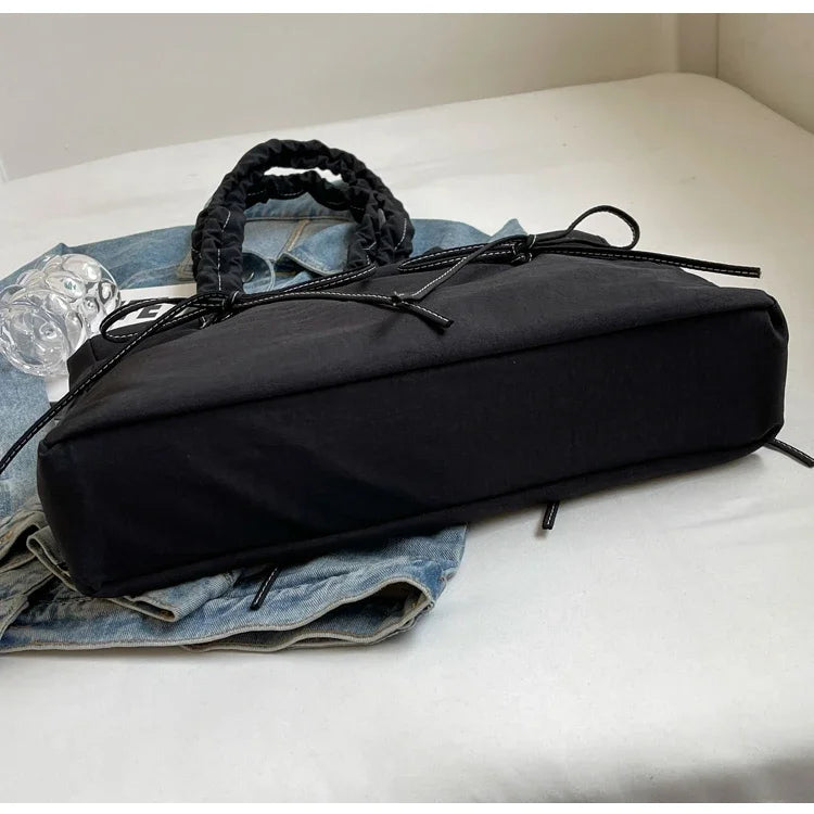 Solid Color Nylon Casual Shoulder Bags Large Capacity High Quality Versatile Crossbody Bags for Women 2025 Fashion Hot Sale