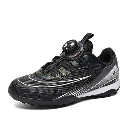 New Football Field Boots Boys Girls Indoor Society Football Shoes Futsal Non Slip Professional Fast Kids Soccer Cleats Sneaker