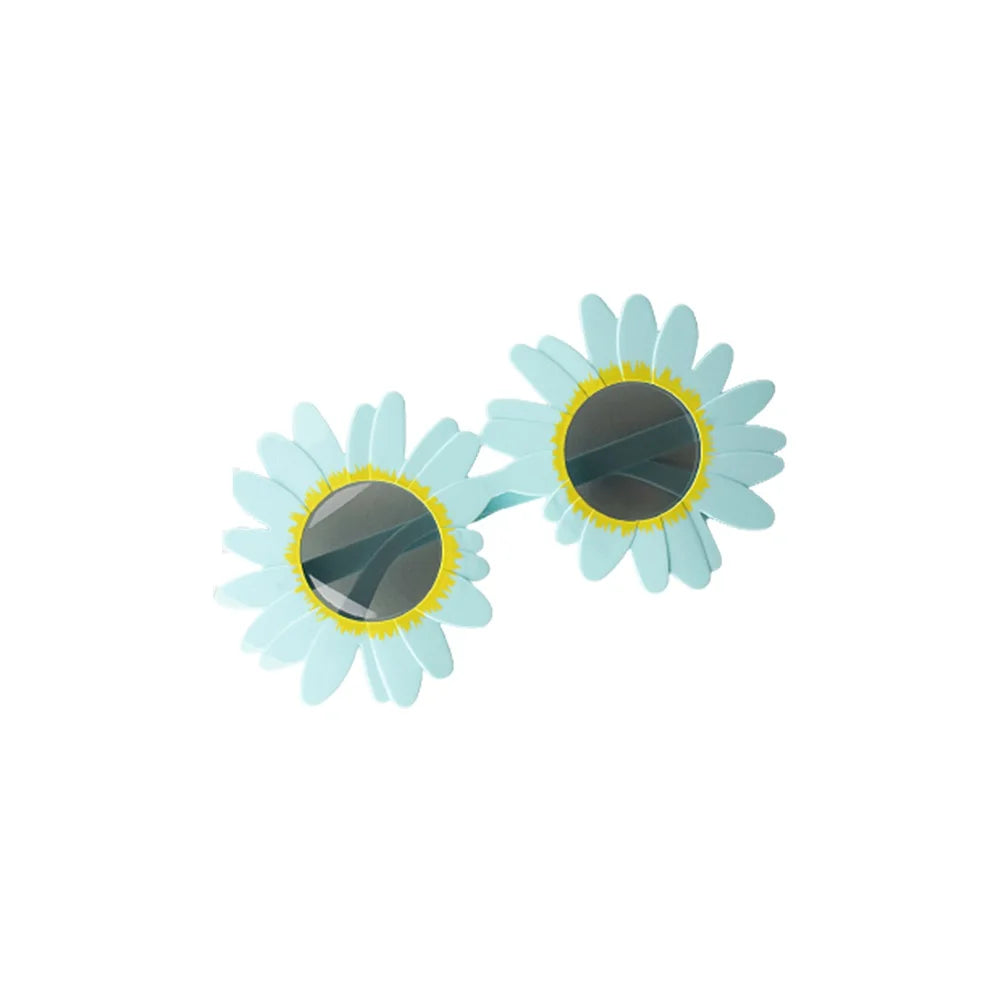 Sunglasses Little Daisy Shape Sun Glasses Funny Party Decorative Eyeglasses Plastic Gathering Picnic Photography Props