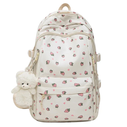 Cute Backpack Girls Fashion School Bag Large Capacity Student School Bag
