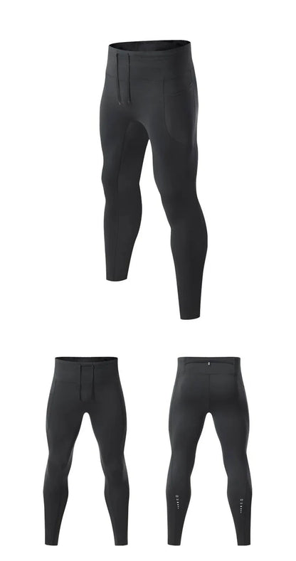 Men Women Winter Warm Thicken Velvet Running Pants Leggings Outdoor Sport Gym Fitness Yoga Basketball Cycling Hiking Long Tights