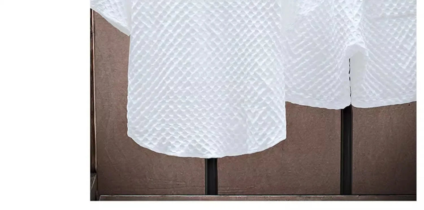 Casual Thin Sports Two-piece Set 2024 Summer Ice Silk Suit Men's Trendy Short Sleeve T-shirt Shorts One Set