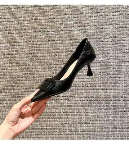 New style comfortable and versatile fairy-style suit light professional fashion with small skirt ladies high heels
