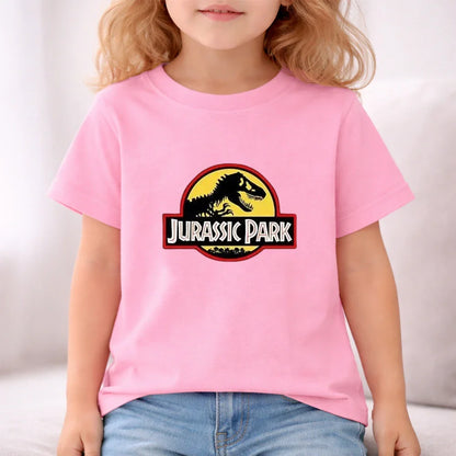 Children T-shirt+Shorts 2P Summer Clothing dinosaur Print Boy Girl Toddler 3-12Yrs Sports Short-Sleeved Casual Fashion Set