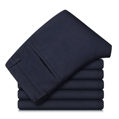 98% Cotton Men's Chinos & Casual Pants, Khaki Pants, Loose Straight , Streetwear Men ,Twill Pants,  Tall Men STRAIGHT Trousers