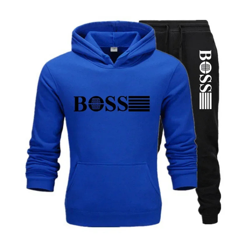 2025 Autumn/Winter fitness sets, men's and women's casual sets, paired with fashionable hooded sweatshirts and sweatpants