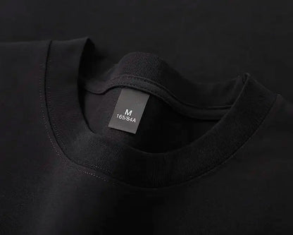 600grams 100% Cotton Men Oversized Heavyweight T Shirt Summer Women Short Sleeve Top Casual Men's Tees