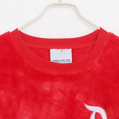 Fleece Sweatshirt Women Casual Loose Pullover Tops O Neck Mickey Mouse Jumper Oversized Unisex Streetwear