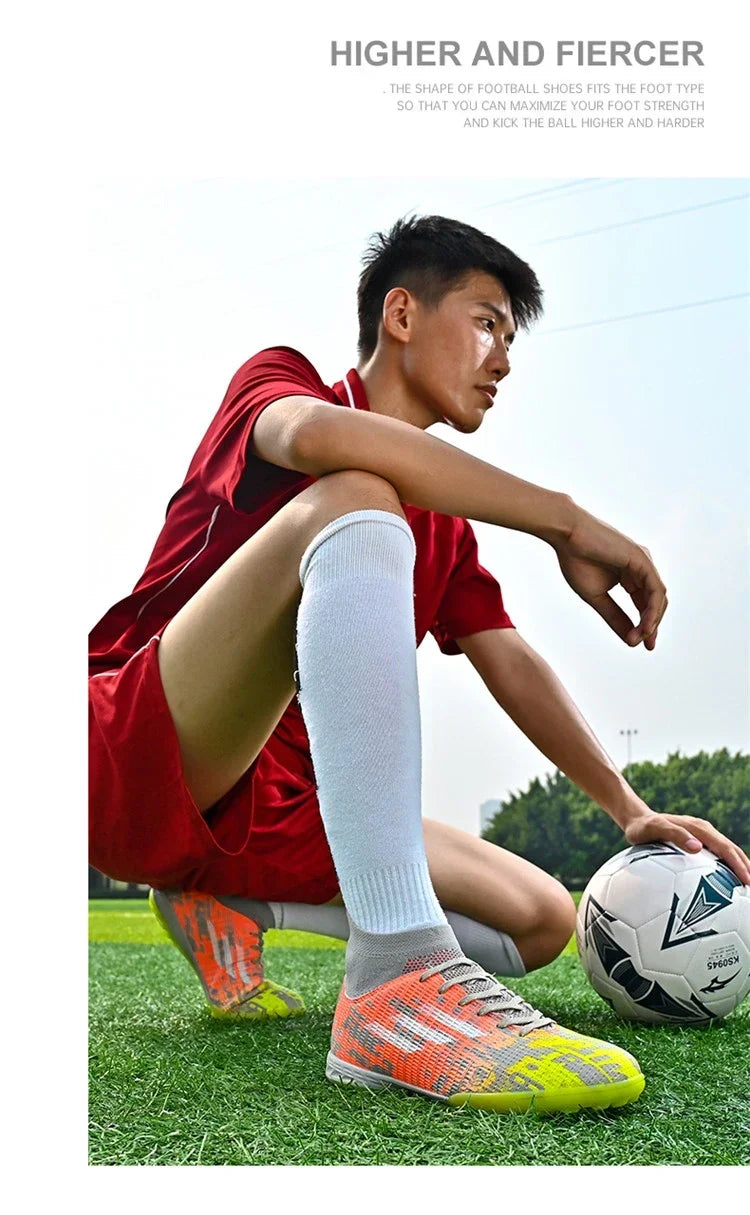 2024 Advanced Football Boots Ergonomic Design Football Shoes Durable Casual Wholesale Comfortable Fit Five Person Sports Shoes