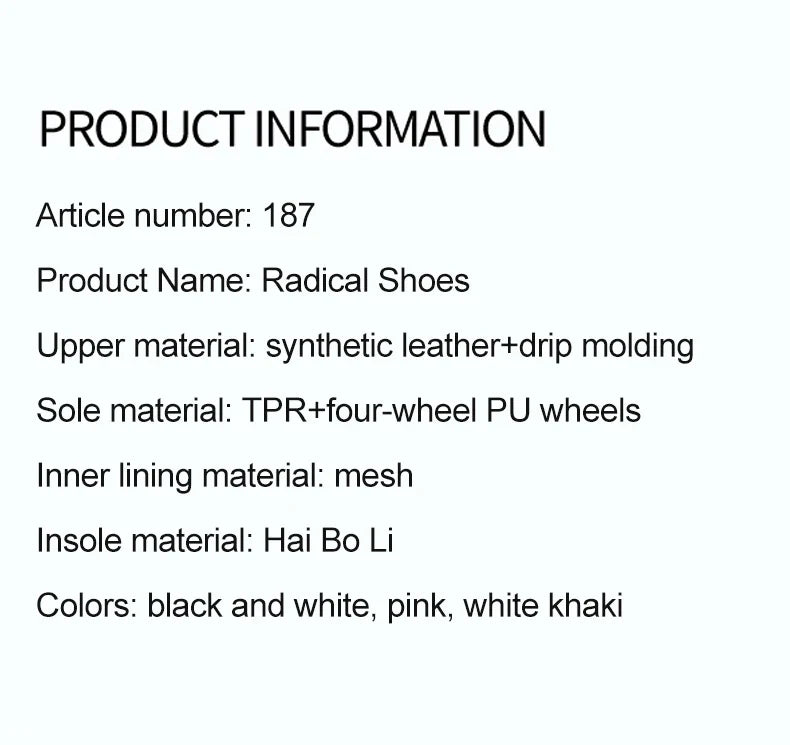 Roller Skate Shoe Walking Shoes With Four-wheel Student Sports Pulleys Walking Shoes With Wheels Summer Spring Kids Sneakers