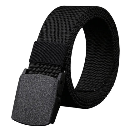 1/2PCS Military Men Belt Army Belts Adjustable Belt Men Outdoor Travel Tactical Waist Belt with Plastic Buckle for Pants 120cm