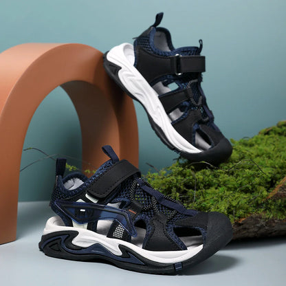 Boys' Outdoor Beach Sandals, River-Tracing Shoes, Sports Sandals