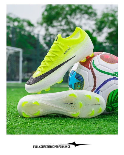 New Men Soccer Shoes Futsal Cleats Ultralight Hot Sale Football Boots Unisex High-quality Women Professional TF/FG Sneakers