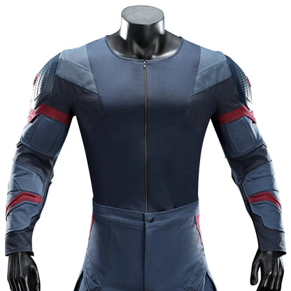 High Quality Adult Superhero Captain Steven Rogers Cosplay Costume Battle Uniform Costume  Halloween Carnival Helmet Boots