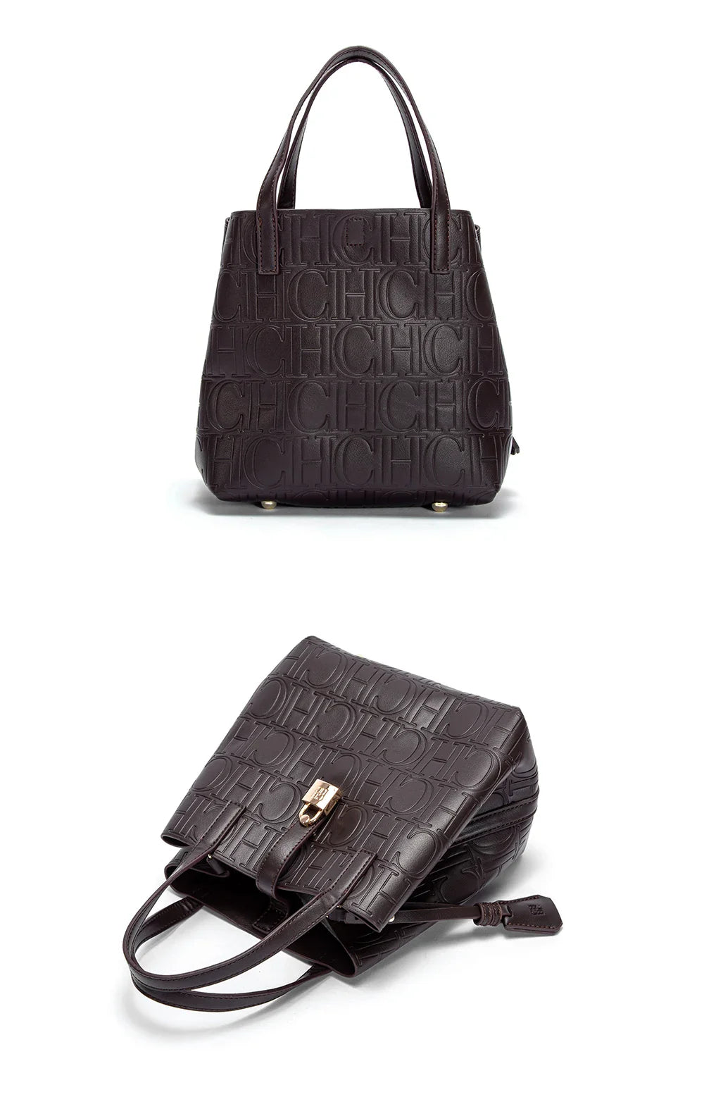 Classic Simple Solid Color Women's New 2024 Large Capacity Handbag Letter Element Women's Handbag