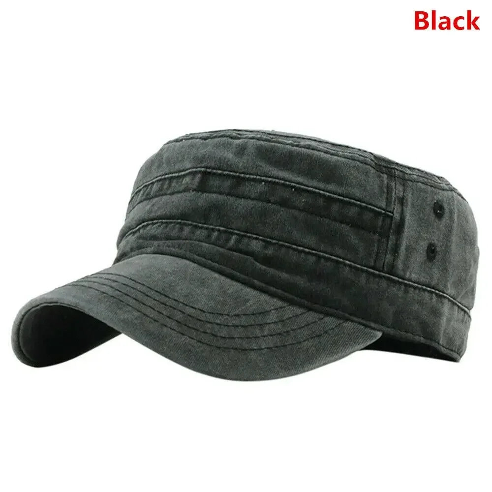 1PC Military Hat Camouflage Army Hat Men Women Baseball Cap Camo Military Cadet Combat Fishing Cap Flat Top Men's Hat