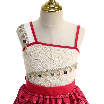 2026 Novo Filme Moana Cosplay Roupa Vestido Infantil Carnaval Vaiana Purim Festival Fantasia Menina Princesa Aniversário Festa Vestido