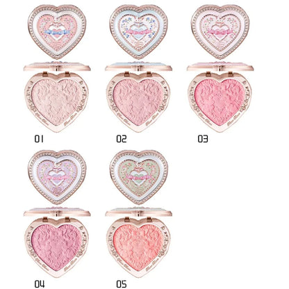 Garden Collection Lip Cream Blush Air Cushion CC Cream Liquid Foundation Eye Shadows Palette Makeup Set 10pcs