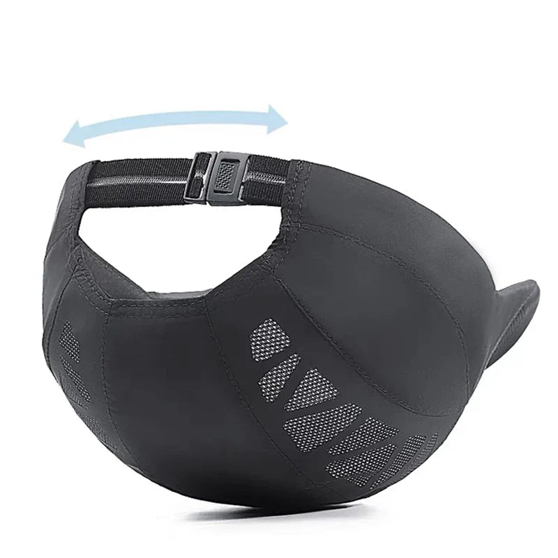 Sports Mens Sun Hats Breathable Mesh Quick-drying Visor Caps Outdoor