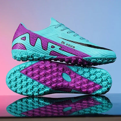 New Men Soccer Shoes FG/TF Hot-selling Boy High-quality Ultralight Cleats Non-Slip Football Boots Match Sneakers Futsal Indoor