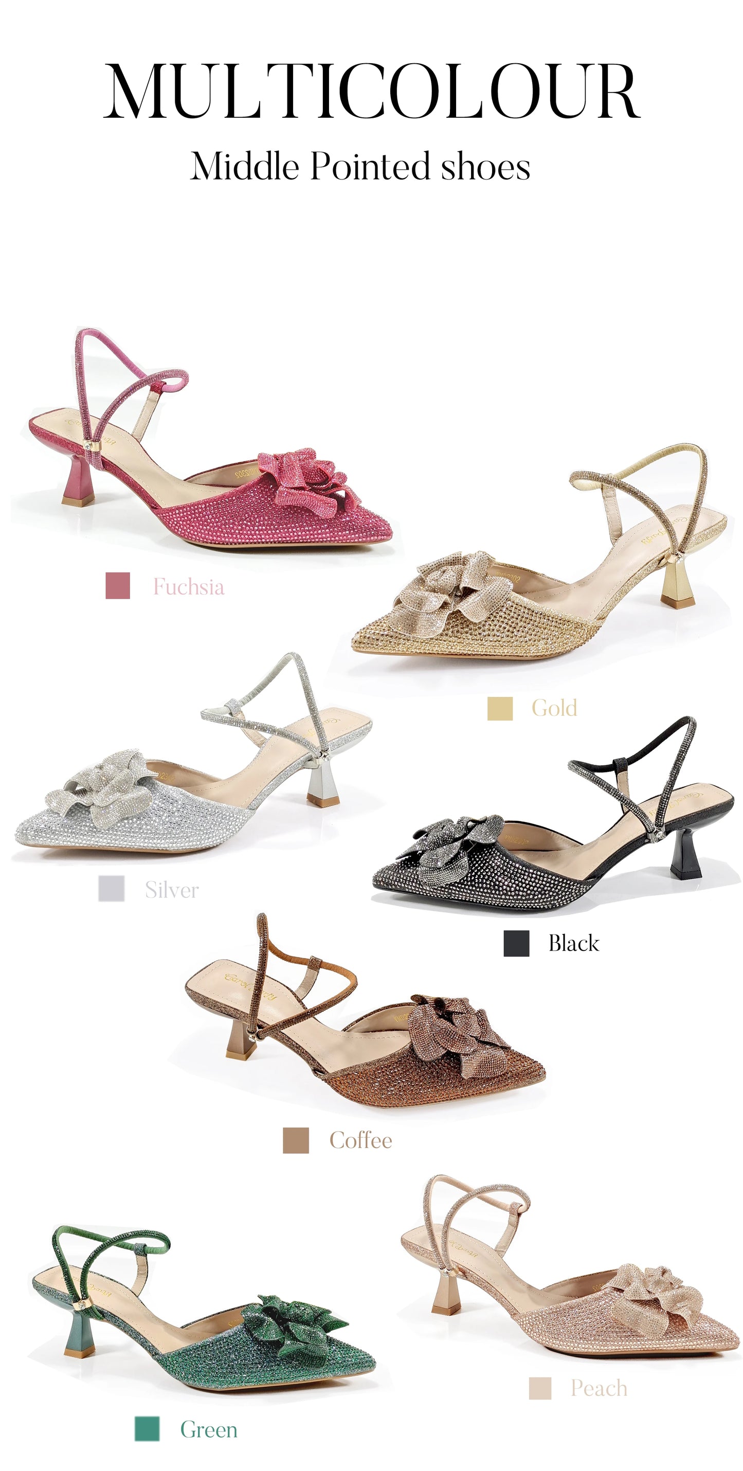 Large Flower Design Shoes & Bag Nigerian Coffee Color Women's Stiletto Shoes For Special Good Time INS Style