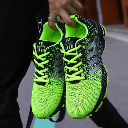 2025 Hot Sale Men's Running Shoes Keep Running Breathable Mesh Sneakers Lightweight Outdoor Gym Jogging Trainers Comfort Shoes