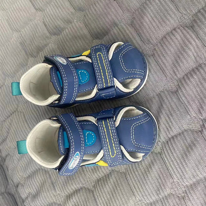 2023 New Summer Children Fashionable Sandals For Boys And Girls Functional Shoes Soft Sole Non-Slip Baby Sandals