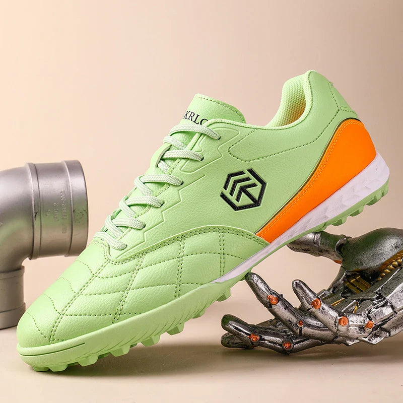 New Men Football Boots Grass Breathable Match Outdoor Sport Soccer Shoes Cleats Long Spikes Comfortable Training Boys Non Slip