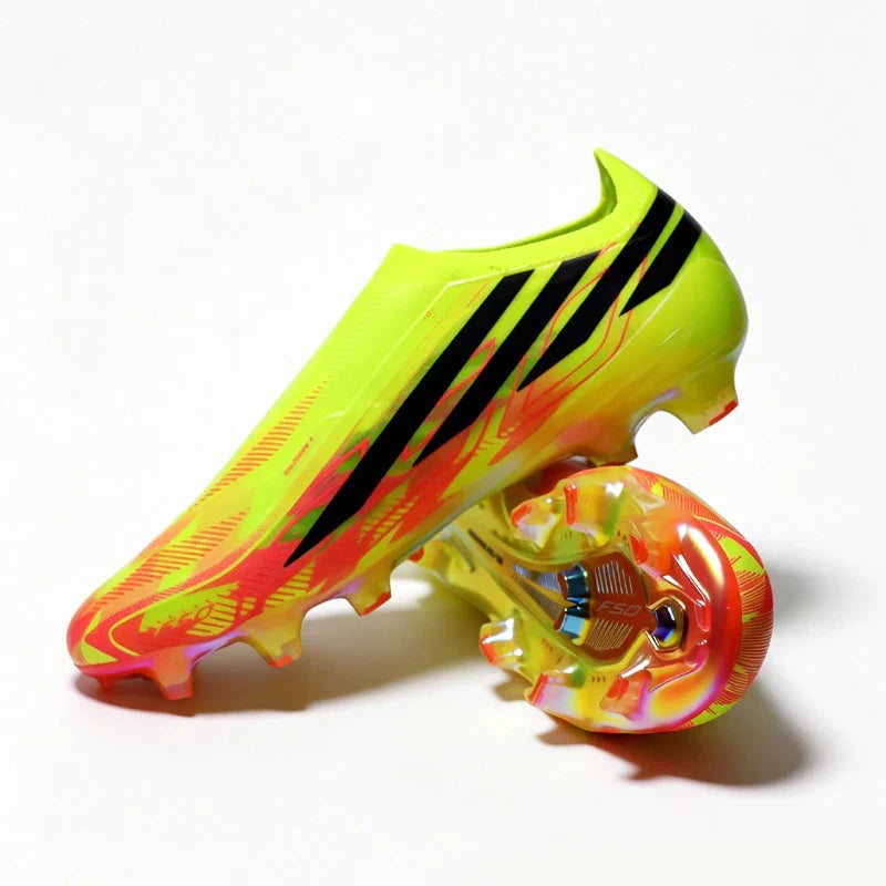 2026-F50 High Quality Mens Soccer Shoes Breathable Non-Slip Turf Soccer Cleats Boys TF/FG Training Football Boots Chuteira Campo