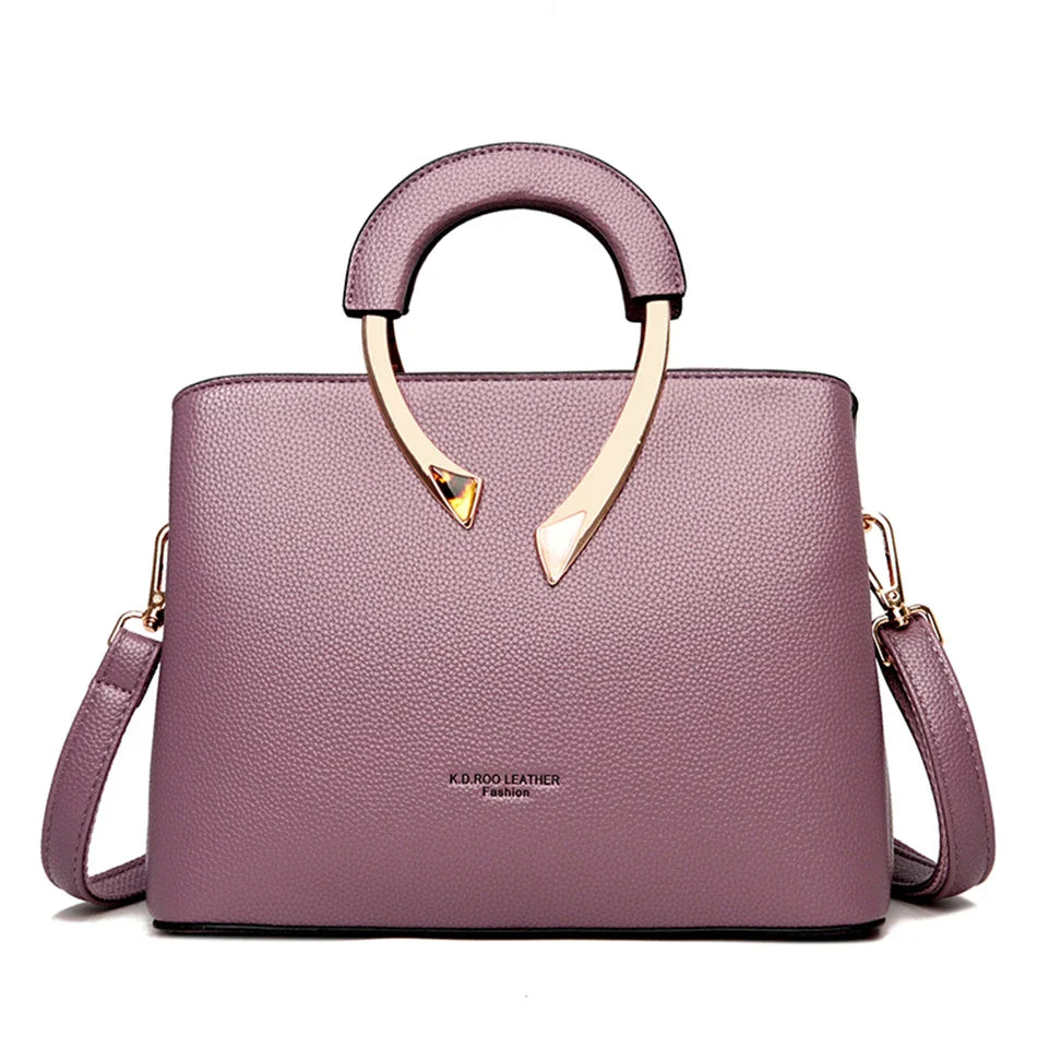High Quality Leather Casual Tote Luxury Handbags Women Bags Designer Shoulder Crossbody Bags for Women 2024
