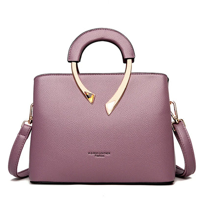 High Quality Leather Casual Tote Luxury Handbags Women Bags Designer Shoulder Crossbody Bags for Women 2024