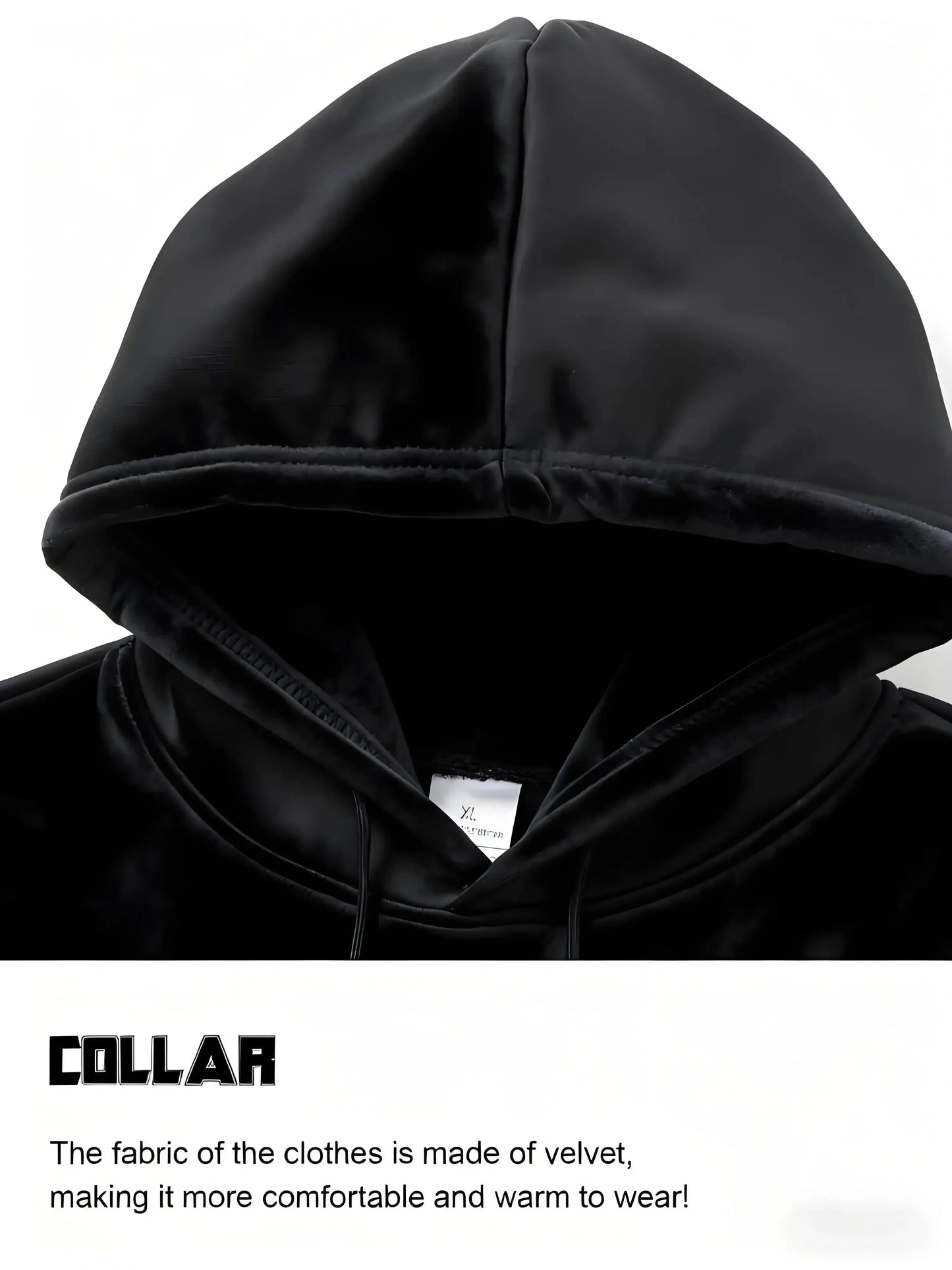 Oversized Hoodie High Quality 100% Cotton Print Unisex Retro Casual Sweatshirt