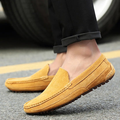 Leather Man Loafers Luxury 2022 Casual Shoes For Men Boat Shoes Handmade Men Slipon Driving Shoes Male Moccasins Zapatos