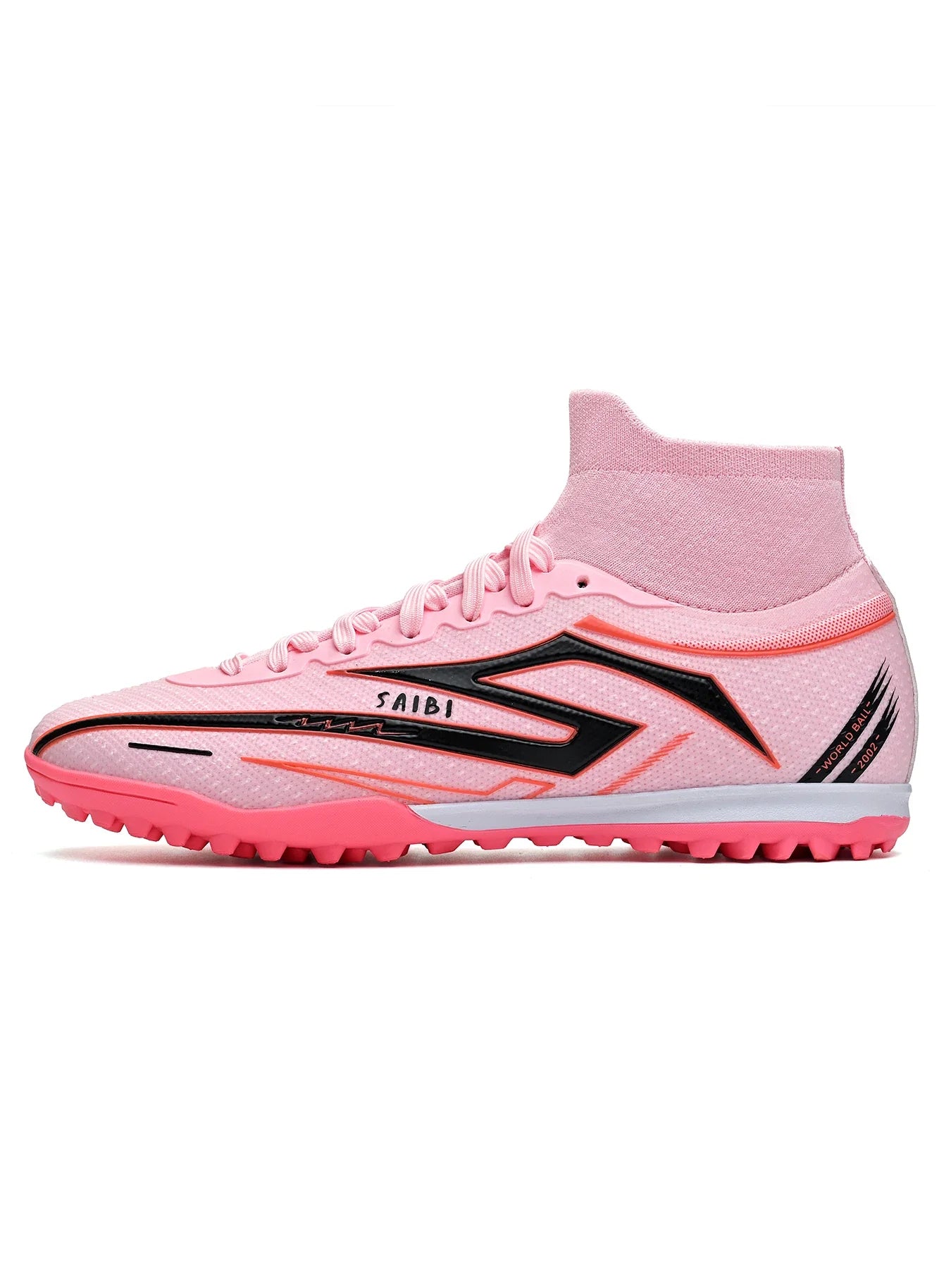 Breathable TF Turf Soccer cleats PU Fabric Composite Upper Rubber Anti-slip Sole Cost-effective Men Women Kids Footwear