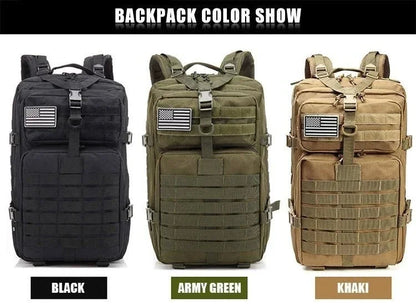 30/45L Man Tactical Backpacks HkingTraveling Bags Survival Outdoor 3P Assault Pack EDC Molle Pack For Trekking Hunting Bag