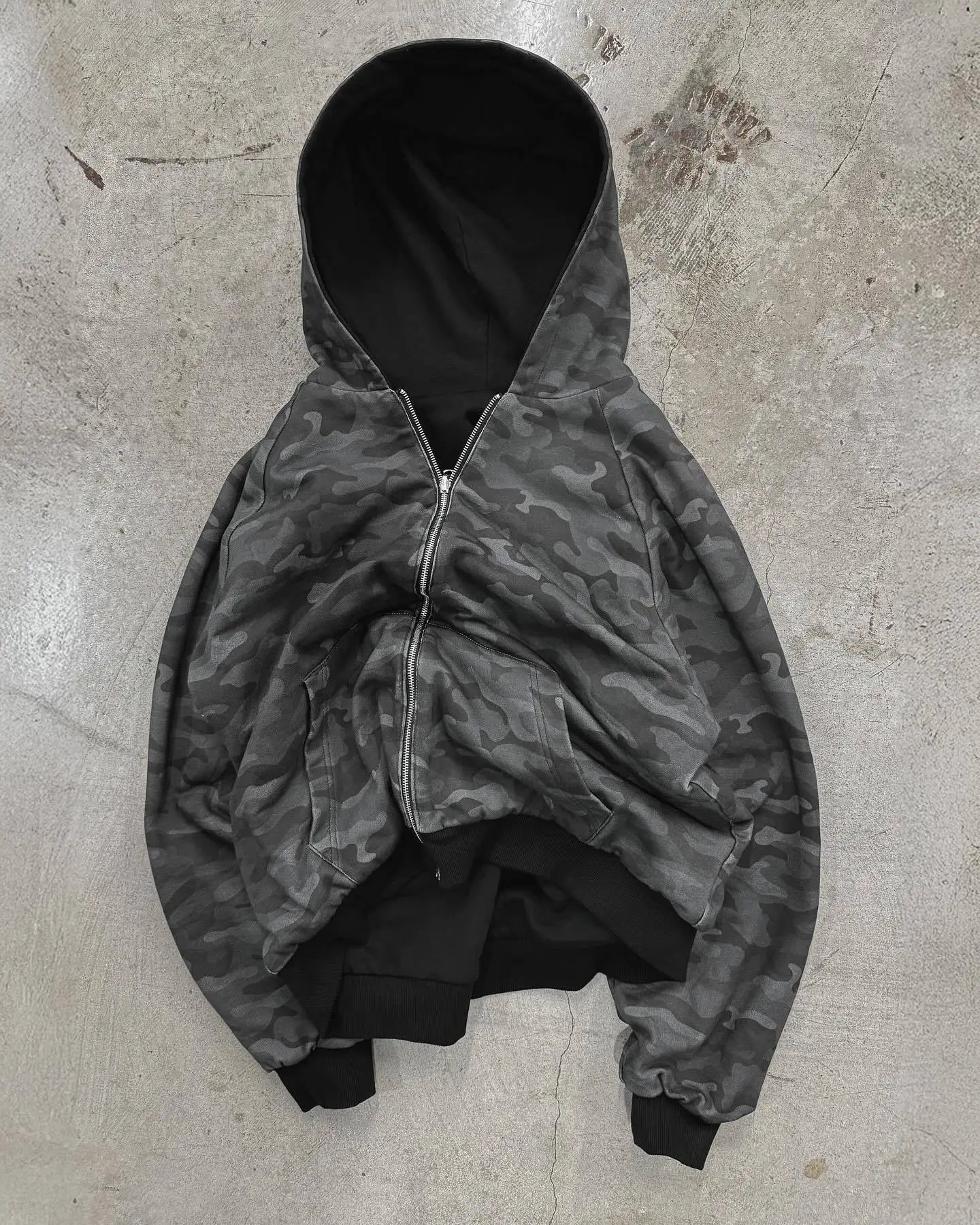 Hip-hop Nova Roupa Dupla Face Harajuku Retro Estampa de Leopardo Moda Solta Zíper Moletom Masculino Street Casual Feminino