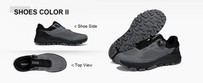 Men Hiking Shoes Outdoor Climbing Mesh Breathable Travel Walking Shoes Male Non-Slip Wear Resistant Comfortable Sneaker