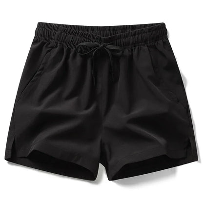 Summer Mens Sports Sweatpants casual Shorts Pockets Basic Solid Color Lightweight Pants Jogging Beach Shorts Men