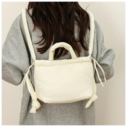 Colorful Nylon Small Square Shoulder and Crossbody Bags Super Cool Simple Versatile Handbags for Women 2024 Casual Hot Sale