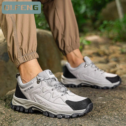 Tênis de Aventura PLUS SIZE Masculino Feminino Aderência Durável Antiderrapante Cadarço Conforto Ideal para Botas de Caminhada ao Ar Livre Calçados Masculinos