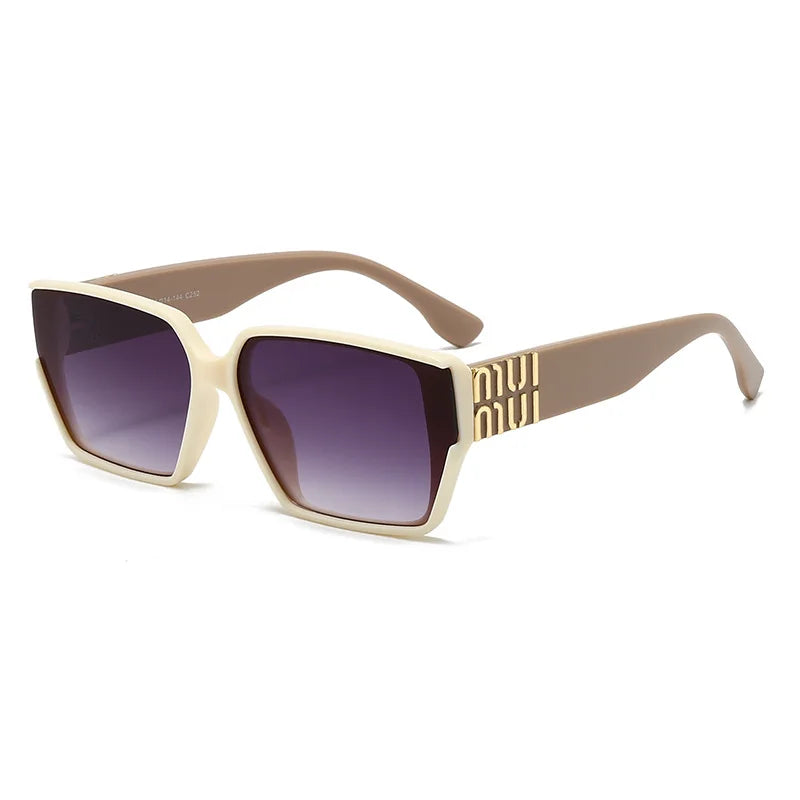 Designer Sunglasses for Women and Men Stylish Square Luxury Glasses Unisex Trend Vintage Shades UV400
