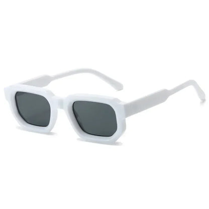 Fashion Blue Square Sunglasses For Women Men Retro Luxury Designer Clear Lens Sun Glasses Shades UV400 Eyeglasses