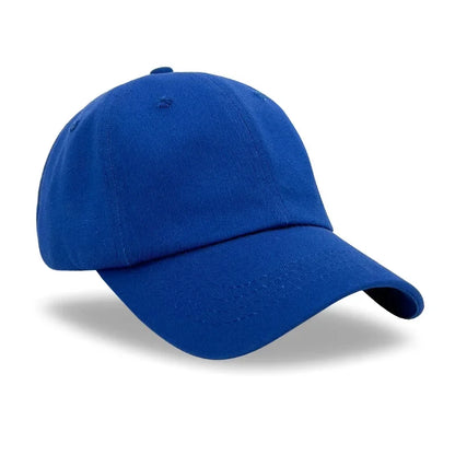 Custom Logo Hat For Women Men Soft Top Cotton Baseball Cap Adult Outdoor Adjustable Dad Hats Snapback Hat Summer Sports Sun Cap