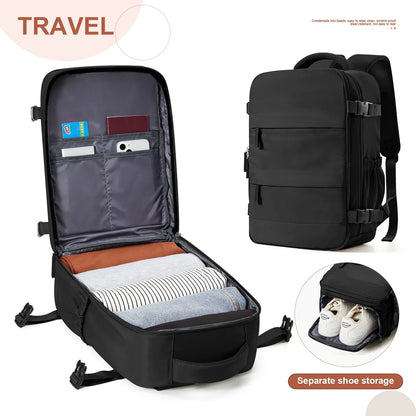 Backpack 40x30x20 Cabin Bag Travel Backpack for Men Women Hand Luggage Leisure Laptop Backpack mochila para viaje cabina