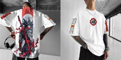 T-Shirt New Men's Street Hip Hop Loose Casual Street Trend Parent-Child Short Sleeve Top