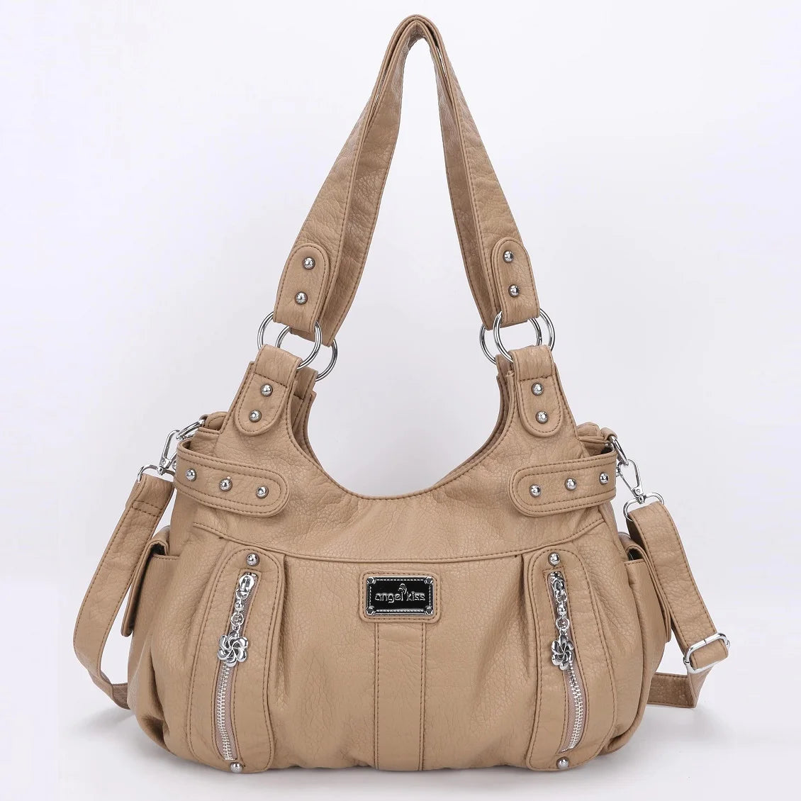Winter Fashion Shoulder Bag for Women Soft PU Crossbody Handbg Large Capacity Messenger Bag Hobos Big Purse